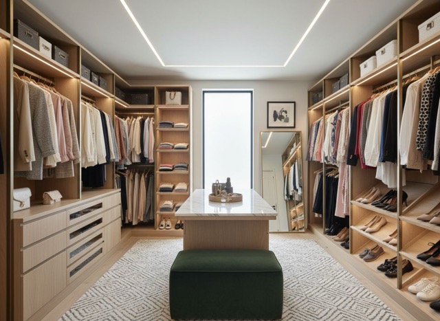 Modern closet design
